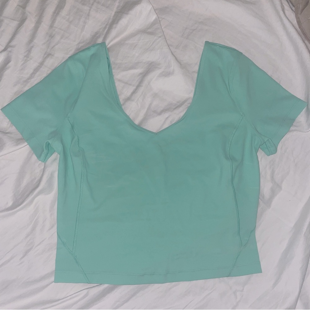 COPY - New lululemon Align light teal T-Shirt